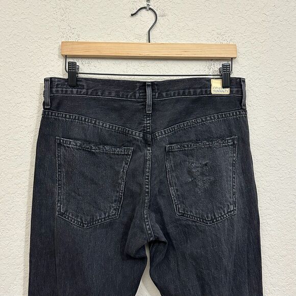 CITIZENS OF HUMANITY COH Sasha Twist Flare Crop Jeans Low Slung Flare - Picture 8 of 16